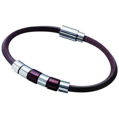 Gioielleria Pj22653blc219. Bracciale, Colore Marrone Argento. Unisex. - In ordine - Foto 1