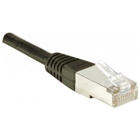 856897 Cavo Di Rete 10 M Cat6 S / ftp [ s-stp] Nero (patch Cord Rj45 S / ftp Cat. 6 Black- 10 M Full Copper)  - Foto 3