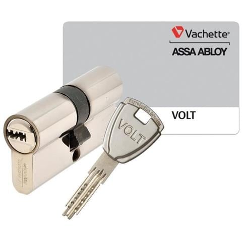 Cilindro Di Blocco Disinseribile Volt - Per Porta / Ingresso Esterni - 6 Pin, 4 Chiavi Sbloccabili - 30 X 30 Mm - Foto 1