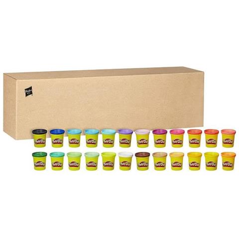 24 Barattoli Di Pasta Per Modellare Colorata - 84 G Ciascuno - Foto 1