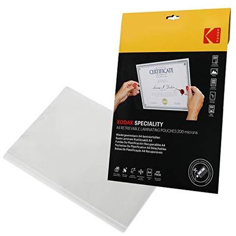A4 Richiamabili Laminazione Sacchetti Confezione Da 10 200 Micron Marchio Di Qualit Kd-lma4ret-pk10f - Foto 4