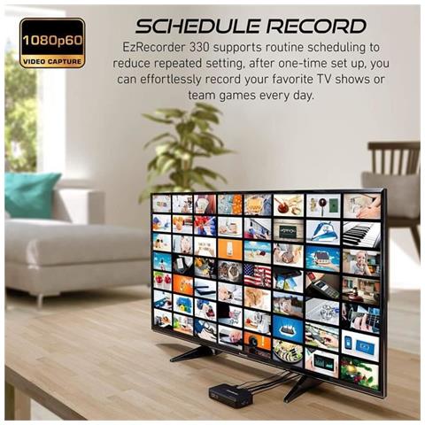 Ezrecorder330- Registrazione E Streaming Booetier In Full Hd 1080p Senza Pc- Console Di Nuova Generazione Compatibili Con Gateway 4k - Foto 2