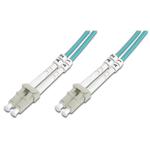 Cavo Fibra Ottica Lc A Lc Multimode Duplex 50/125 Mt. 3 Om4 - Foto 1