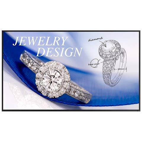 ST5502S Pannello piatto per segnaletica digitale 139,7 cm (55") LCD 400 cd /m² 4K Ultra HD Nero Processore integrato Android 8.0 18/7 - Foto 2