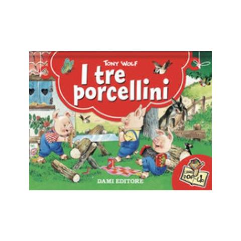 Tony Wolf - I tre porcellini. Libro pop-up. Ediz. a colori - Foto 1