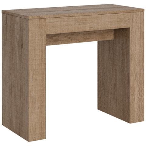 Consolle Allungabile 90x42/198 Cm Modem Small - Quercia Natura - Foto 5