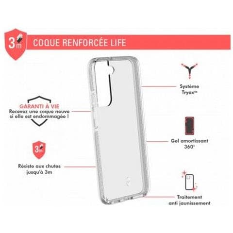 Cover Rinforzata Per Samsung Galaxy S22 5g Life, Trasparente - Foto 2