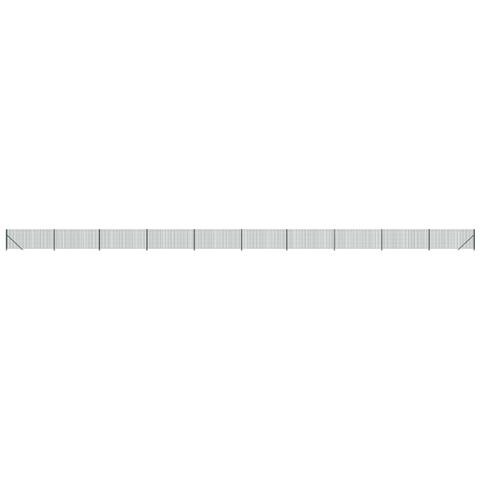 Recinzione Metallica Con Flangia Verde 1x25 M - Foto 1