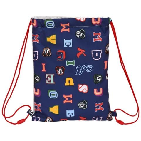 Backpack Con Borsa Junior Topolino Solo Un Blu - Foto 1