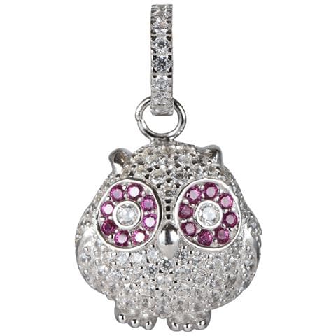Gioielli Jla-pen-owl-1. Ciondolo, Colore Bianco Argento. Donna. - In ordine - Foto 2