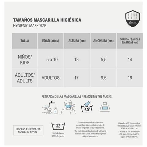 Mascherina Igienica Per Bambini Grigio - Foto 2