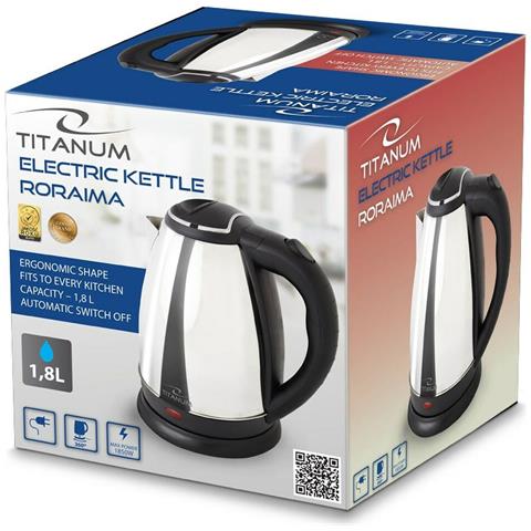 Bollitore Tkk102s Grigio Acciaio Inossidabile Plastica 1800 W 1,8 L - Foto 2