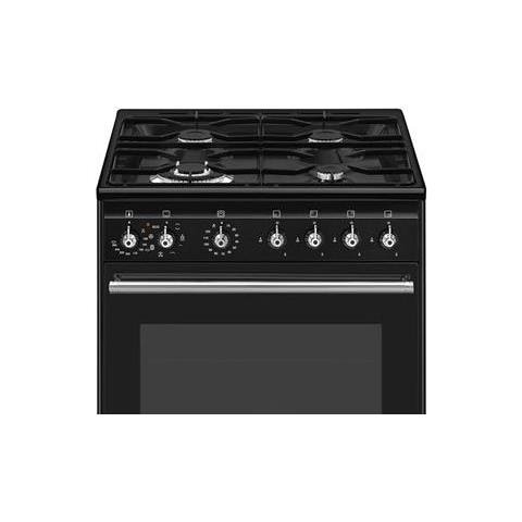 Cucina Elettrica CX61GMBL 4 Fuochi a Gas Forno Elettrico Multifunzione Termoventilato Classe A Dimensioni 60 x 60 cm Colore Nero Serie Estetica Classica - Foto 4