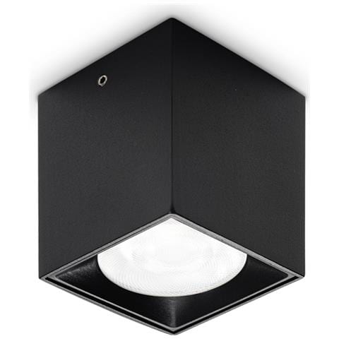 Plafoniera Contemporanea Dot Alluminio Nero Led Integrato 4w 3000k Ip20 - Foto 1