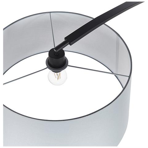 Lampada Da Pavimento Grigia 188 Cm Benue - Foto 6