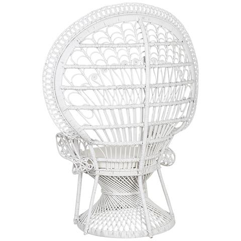 Rattan Poltrona Bianco Emmanuelle - Foto 2