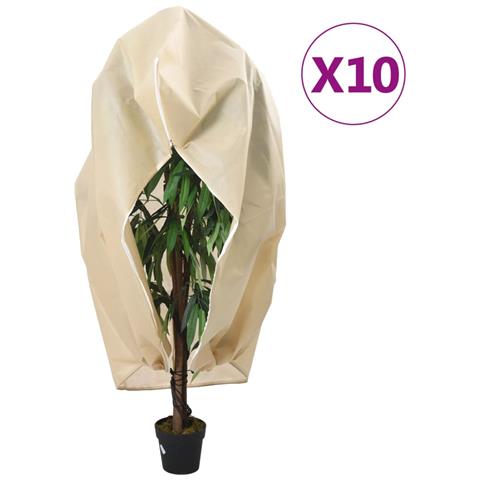 Coperture Con Cerniera Per Piante 10pz 70 G /m 2,36x2 M - Foto 1