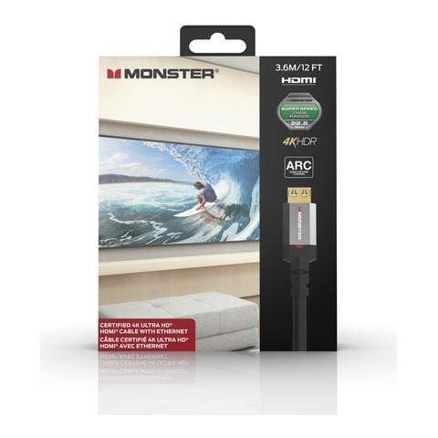 Cavo Hdmi Essentiels 4k Hdr 22.5gbit/s 3,6m, Grigio - Foto 5