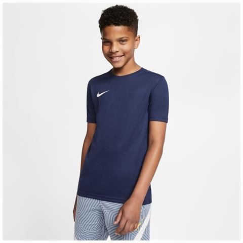 T-Shirt Dry Park Vii Jr Bv6741-410 Bambino Taglia Xl Colore Blu - Foto 1