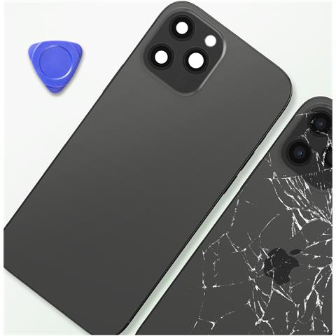 Frame Per Iphone 12 Pro Max Con Vetro Posteriore Di Ricambio - Foto 4