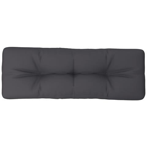 Cuscino Per Pallet Antracite 120x40x12 Cm In Tessuto - Foto 2