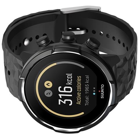 Cinturino In Silicone Per Orologio Suunto Black Suunto 24mm - Foto 4