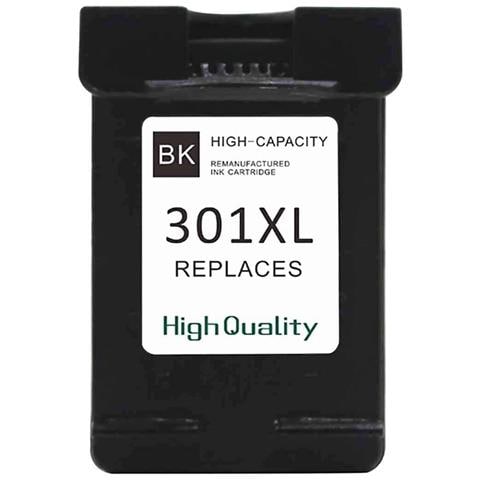 Cartuccia Comp. Con Hp 301xl Bk Tripla Capacità New Chip Deskjet 1050 2050 3050 3054 1510 2540 - Foto 1