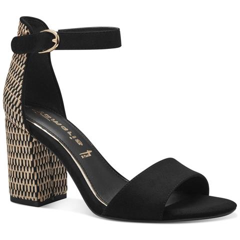 Black Comb Casual Part-open Sandals Sandali Tessile Scarpe Donna Nero Eu 36, 1-28356-42 098 - Foto 1