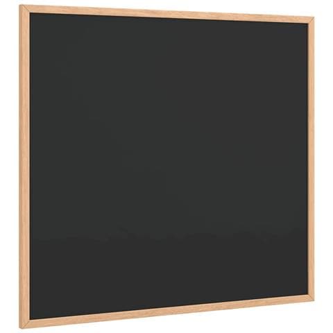Lavagna Con Cornice In Legno Massello Di Pino Nero 60x55 Cm - Foto 2