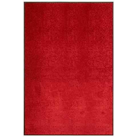 Lusso Casadino -  Zerbino Lavabile Rosso 120x180 Cm - Foto 2