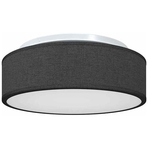 Lampade a Soffitto a Incasso Nere Ø 38 cm Tessuto E27 - Foto 1