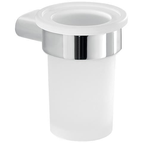 Portaspazzolini Da Muro In Alluminio, Ottone E Cromall A110 Serie Azzorre Cromato - Foto 1