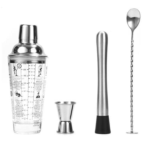 Set Da Cocktail 550ml: Shaker In Acciaio Inox 201, Ideale Per Barman Professionisti E Amatoriali - Foto 1