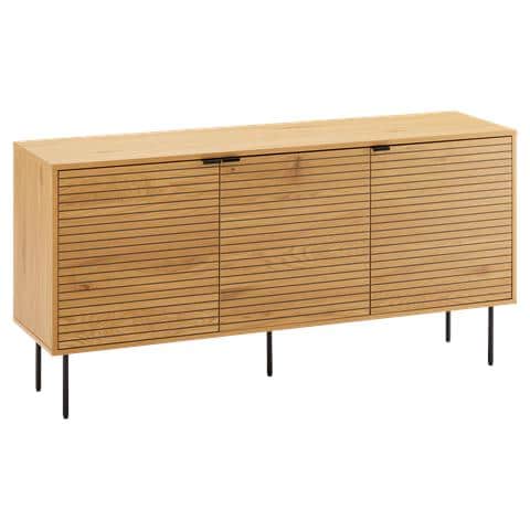 Credenza In Legno A 3 Ante 150cm Stinna - Foto 1