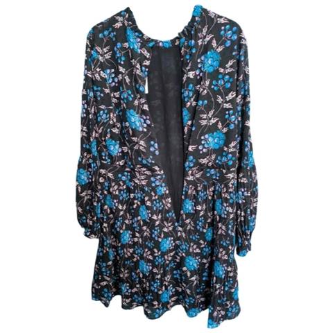 Whistles Abito Estivo Da Donna In Mirtillo Traspirante Nero 42 Eu - Foto 2