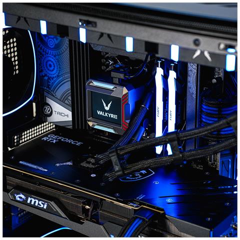 Dissipatore CPU a Liquido VK-AIOSY240B per Socket Intel e AMD - Foto 2