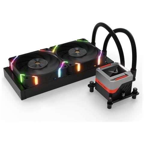 Dissipatore CPU a Liquido VK-AIOSY240B per Socket Intel e AMD - Foto 1