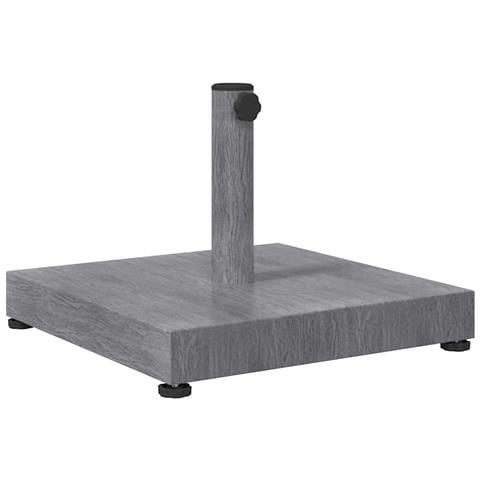 Base per Ombrello da Esterno Aspetto legno grigio scuro - Foto 1