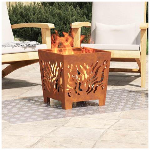 Dischi Quadrati 4 pcs Argento 70 x 40 cm Alluminio - Foto 2