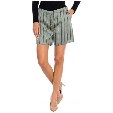 Shorts Con Taglio Dritto 1np41t12416 Donna - Foto 1