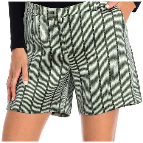 Shorts Con Taglio Dritto 1np41t12416 Donna - Foto 3