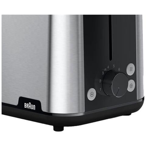 HT 1510 8 2 fetta /e 900 W Nero, Acciaio inox - Foto 2