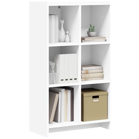 Libreria Bianco 59 x 30 x 111 cm Legno ingegnerizzato - Foto 2