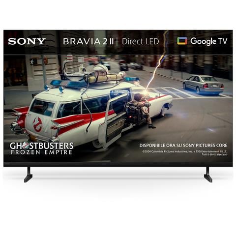 Sony 55 BRAVIA 2 II S25M2, 139,7 cm (55"), 3840 x 2160 Pixel, LCD, Smart TV, Wi-Fi, Nero - Foto 3