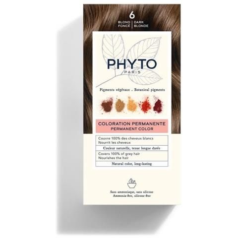 Color Kit 6 Biondo Scuro Latte Rivelatore 50 ml + Crema Colorante 50 ml + Maschera Protettiva Colore 12 ml + Guanti - Foto 1
