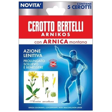 Bertelli Cerotto Arnikos con Arnica Montana 5 Pezzi - Foto 1