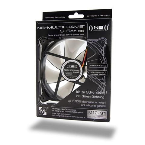 M12-S1, Ventilatore, Computer case, 8 dBi, Nero, Grigio, 2,74W, -10 - 70 °C - Foto 3