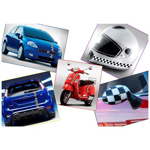 Adesivi Sticker Scacchi, Nero, Tabella 20 x 24 cm - Foto 2