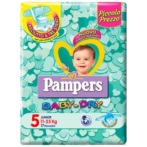 Baby-dry 5 11-25 Kg. x 17 Pezzi - Linea Bimbo - Foto 3