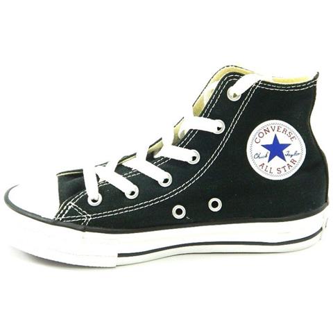 All Star Ct Scarpe Sneakers Alte Hi Nere Black Junior numero 27 - Foto 3